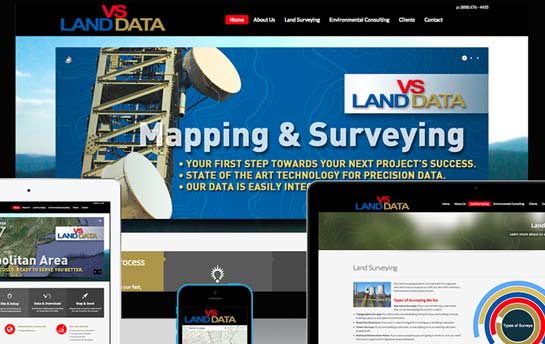 VS Land Data Website